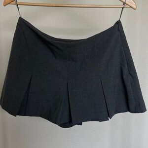 Zara Gray Pleated Skort